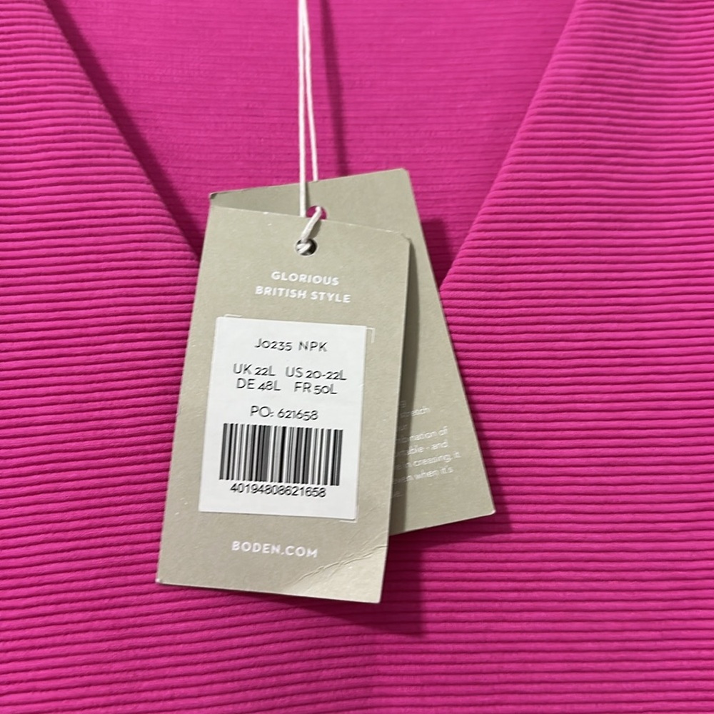 NWT Boden Brontë Ottoman Dress Size 20/22L - Picture 4 of 5